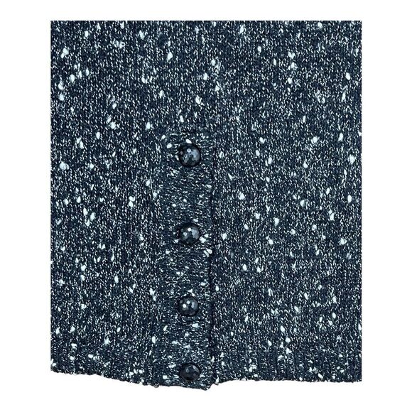 Collections Michelle Stuart Knit Black White Pencil Skirt Size M 90s Vintage - Picture 8 of 8